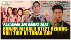 Perjuangan Tuntas di SEA Games 2025, Atlet Indonesia Lima Cabor Kembali ke Tanah Air