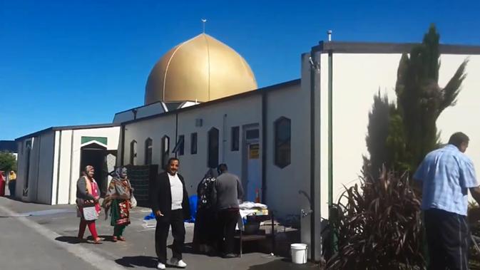 Masjid Al Noor Christchurch, Selandia Baru (dok. YouTube/Isha Masoodi)