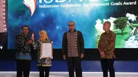Program Corporate Social Responsibility (CSR) PLN Peduli kembali mendapatkan apresiasi. Penghargaan kali ini diraih dalam ajang Indonesia Sustainable Development Goals Award (ISDA) 2019.