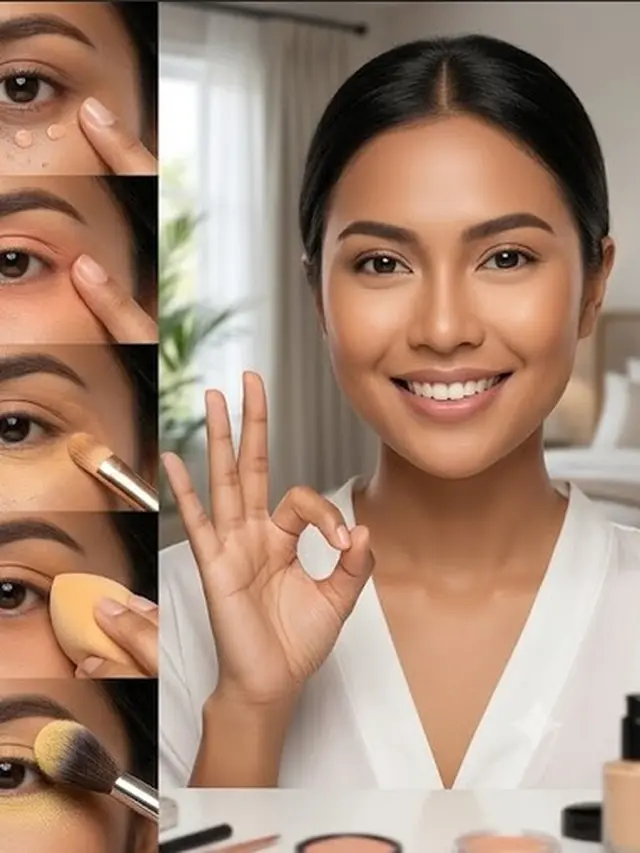Cara Mengatasi Concealer Abu-Abu di Bawah Mata (AI Generated)