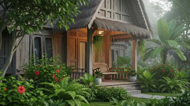10 Rumah Ala Pedesaan yang Bikin Pikiran Lebih Tenang, Suasana Asri dan Damai
