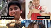 Empat influencer Indonesia:&nbsp;Alshad Ahmad, Irfan Hakim, Audrey, dan Rexie, dituding mengeksploitasi primata untuk konten media sosial. (dok. Instagram @primatesfromtheworld/https://www.instagram.com/p/CpuvDYaqzoD/)