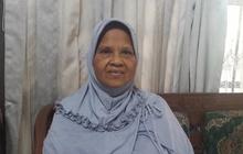 Tangis Jalinah untuk jasad korban Situ Gintung