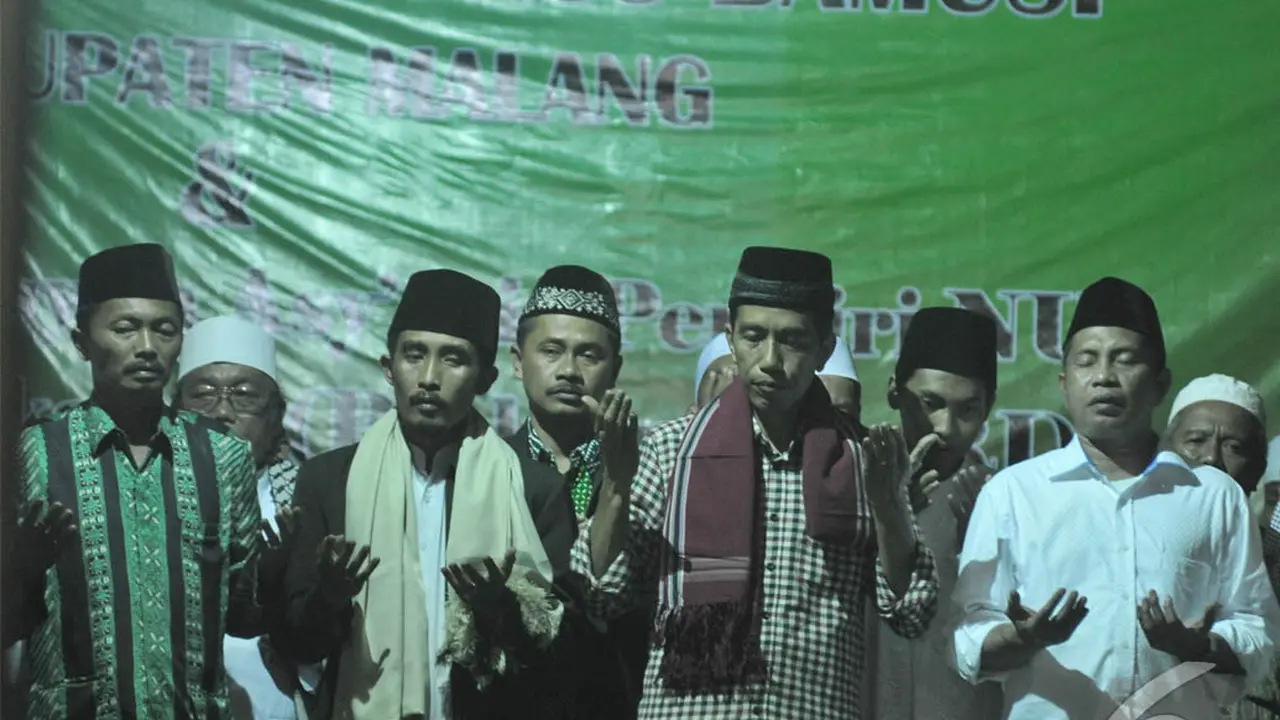 Blusukan ke Malang, Jokowi Ditodong Kiai