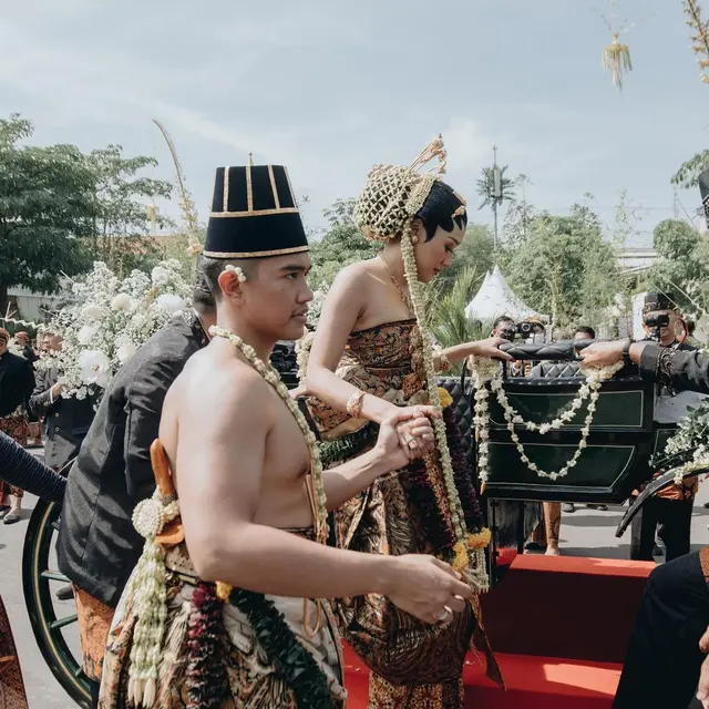Kaesang Pangarep dan Erina Gudono. (Foto: Dok. Michael Omar Liman dari Instagram @erinagudono)