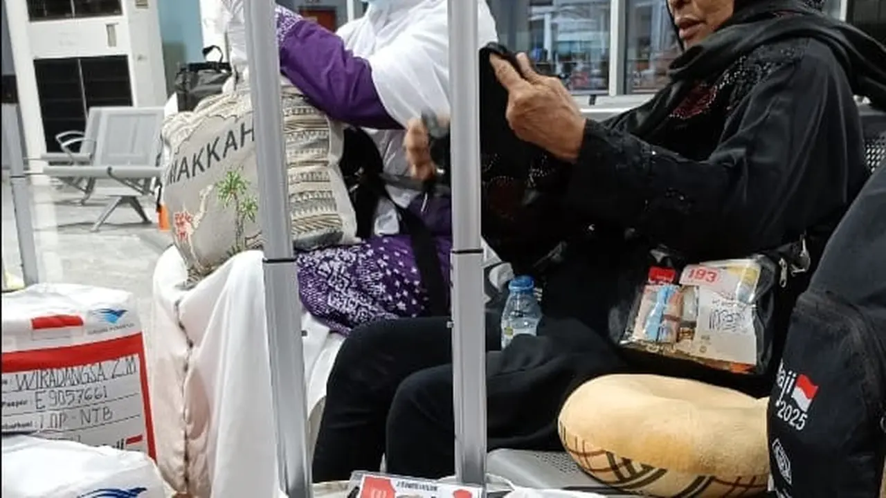 Jemaah Haji Asal Lombok Meninggal dalam Bus Menuju Bandara Madinah, Istri Pulang ke Indonesia Seorang Diri