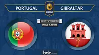Persahabatan Internasional Portugal vs Gibraltar (Bola.com/Adreanus Titus)