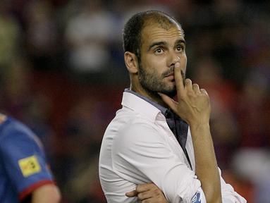 Ada banyak pemain yang mampu menunjukkan performa terbaiknya di bawah Josep Guardiola seperti Lionel Messi, Sergio Aguero hingga Robert Lewandowski. (AFP/Josep Lago)