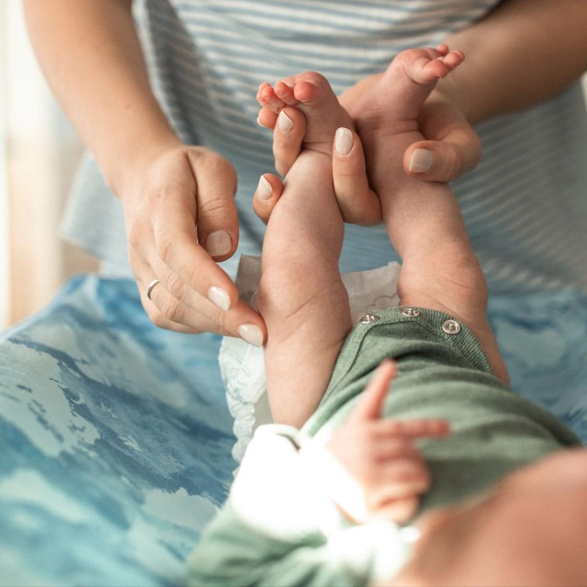Foto ilustrasi bayi pakai popok. (Foto: Dok. Makuku Indonesia)