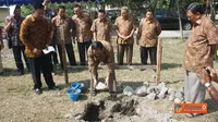 UMY kembali bangun gedung fasilitas olahraga, yaitu lapangan badminton dan volley ball indoor.