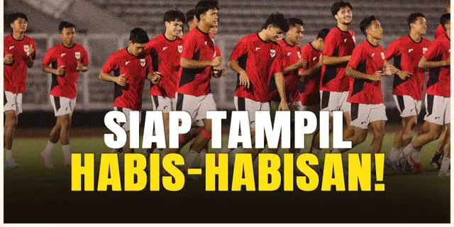 VIDEO: Timnas Indonesia U-23 Fokus Penuh Hadapi Thailand di Semifinal Piala AFF U-23 2025
