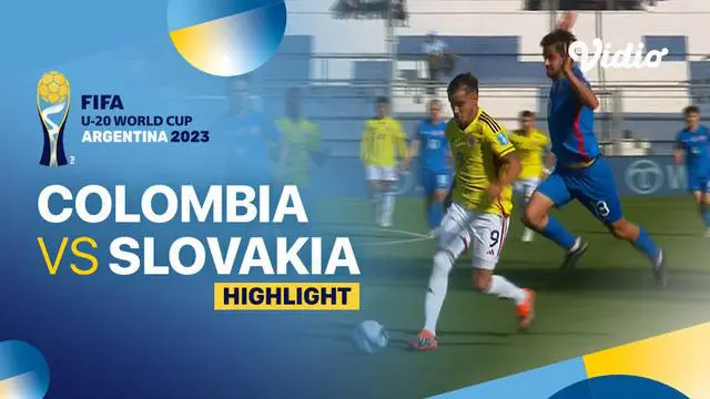 Berita video highlights 16 besar Piala Dunia U-20, Timnas Kolombia menang 5-1 atas Slovakia, Kamis (1/6/23)