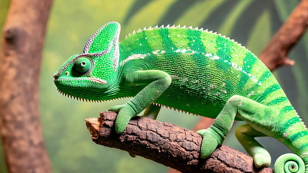 Bukan Melindungi Diri Saja, tapi Ini Alasan Utama Mengapa Bunglon Berubah Warna