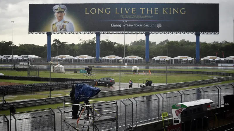 Hujan Lebat, Sesi Latihan dan Kualifikasi MotoGP Thailand Ditunda