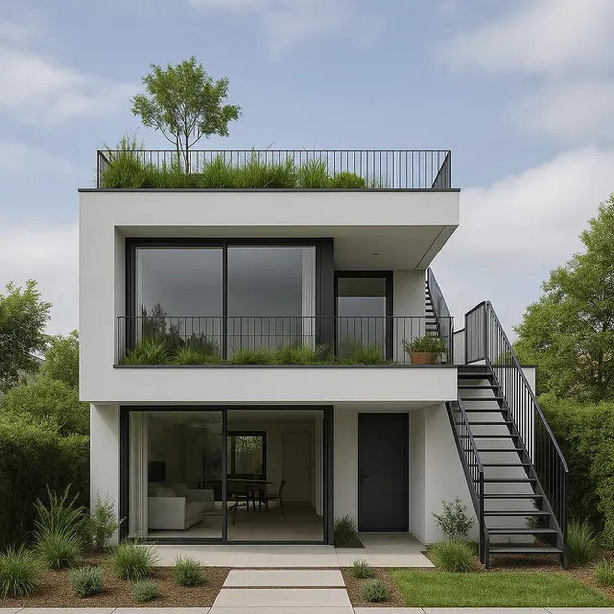 7 Rumah Tingkat 2 Minimalis Modern dengan Desain Elegan dan Fungsional, Bisa Diaplikasikan di Lahan Sempit