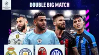 Daftar Pertandingan Liga Champions Babak Semifinal Leg Pertama di Vidio
