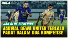 Jan Olde Riekerink menyoroti jadwal padat Dewa United usai laga di Indomilk Arena, Kamis (26/2/2026). Enam laga dalam waktu singkat dinilai tak ideal jelang AFC di Manila, sehingga rotasi dan evaluasi jadi opsi.