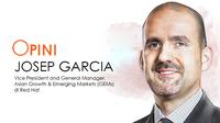 Josep Garcia, Vice President and General Manager, Asian Growth & Emerging Markets (GEMs) di Red Hat. Liputan6.com/Triyasni
