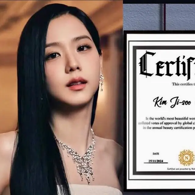 Jisoo BLACKPINK Menempati Peringkat 1 Wanita Tercantik di Dunia Menurut Majalah Nubia 2024