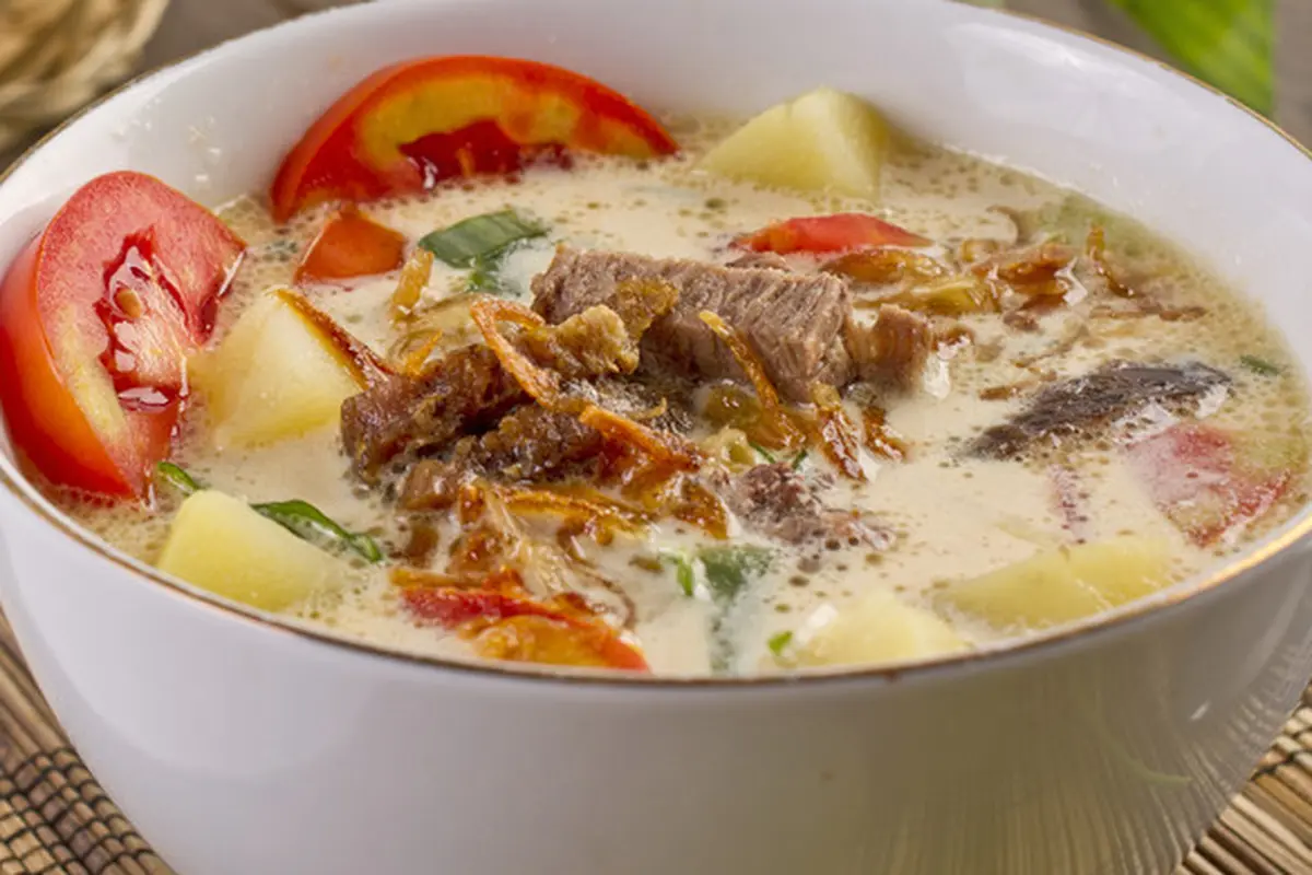 soto betawi daging kambing