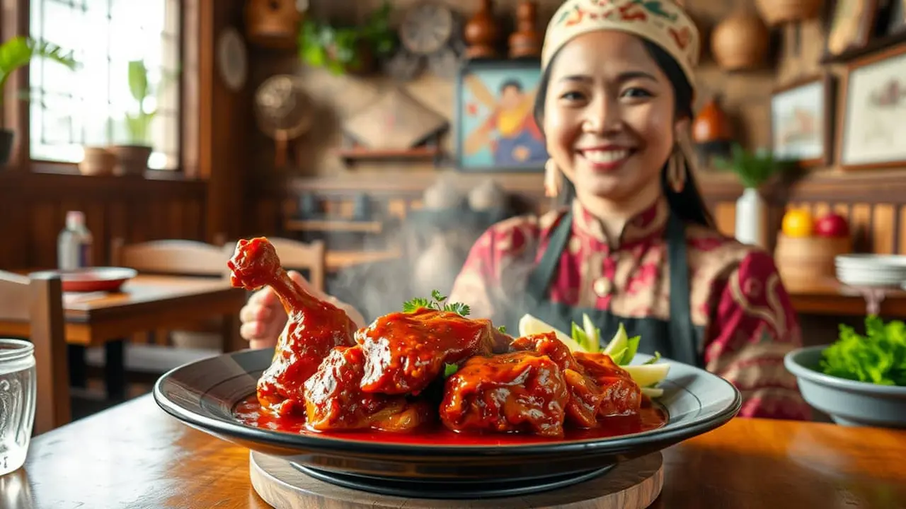 resep ayam saus padang