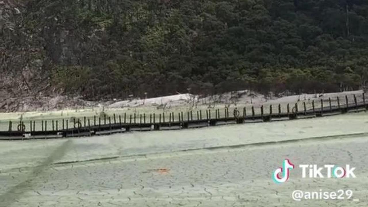 Kawah Putih Ciwidey juga terdampak
