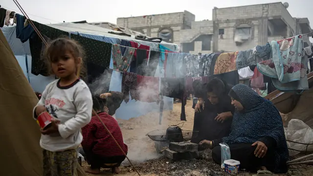 Kamp Darurat Muwasi Gaza Palestina
