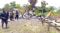 Jenazah Indra Guru Wardana, korban penembakan KKB di Kampung Ulakin, Distrik Kolf Braza, Kabupaten Asmat tak ditemukan di lokasi kejadian. (Liputan6.com/ Khatarina Janur)