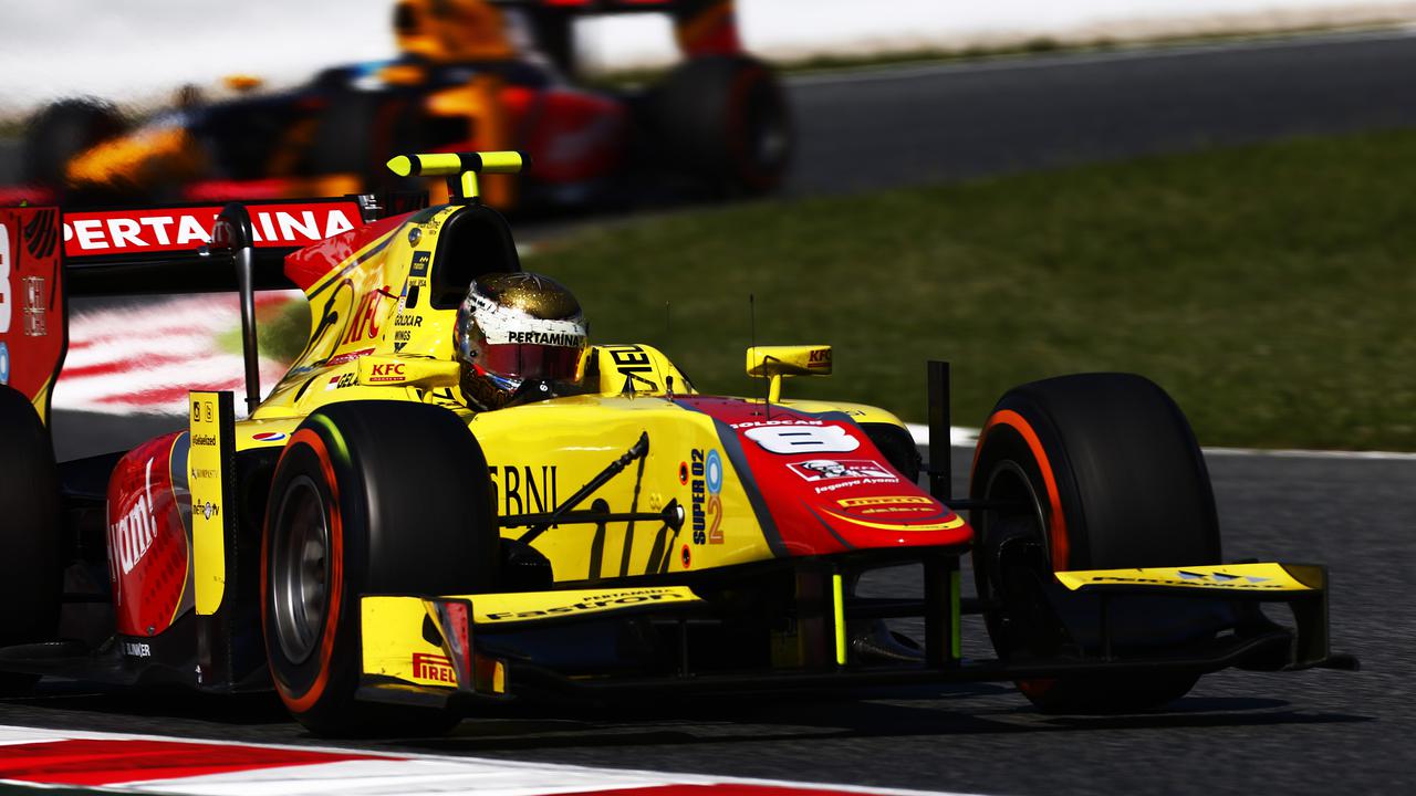 Pembalap Pertamina Campos Racing Sean Gelael (GP2 Media Service)