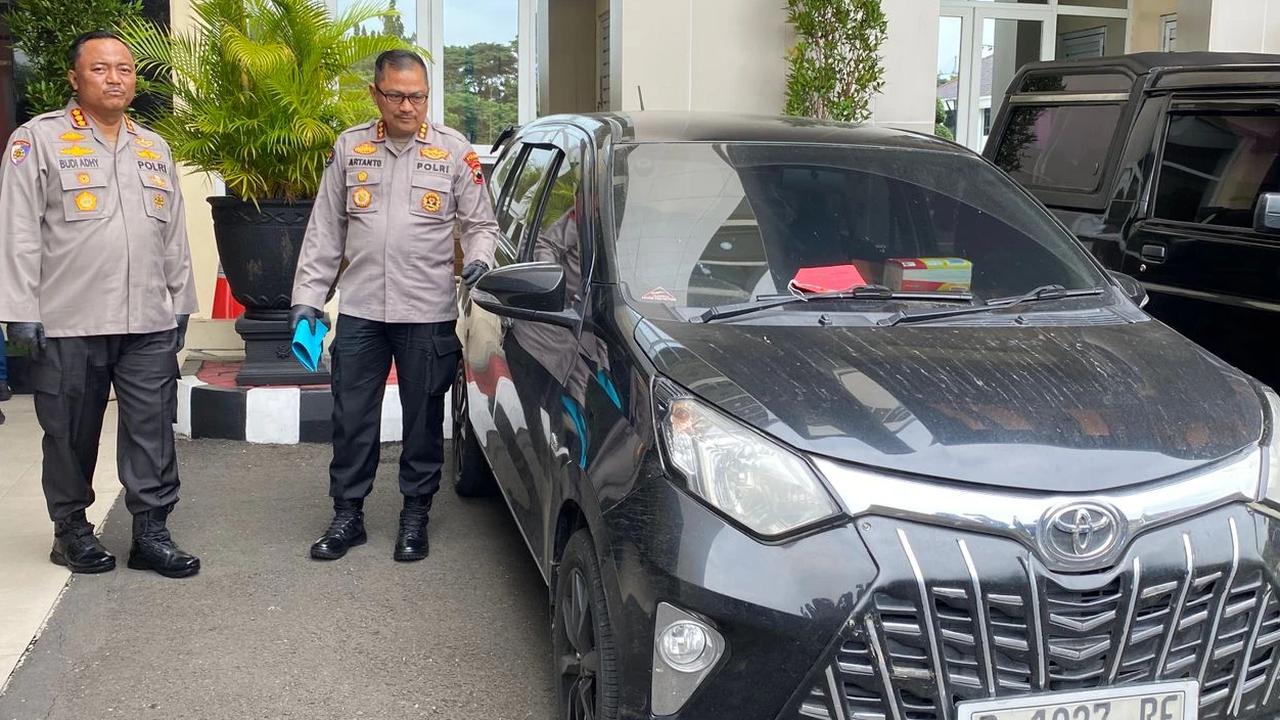 Mobil barang bukti pembunuhan pengacara di Banyumas