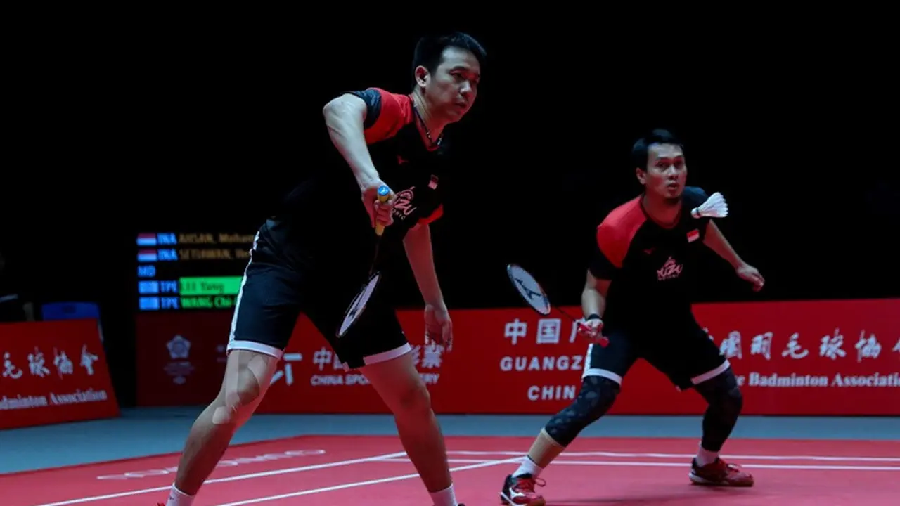 Ganda putra Indonesia, Mohammad Ahsan/Hendra Setiawan.