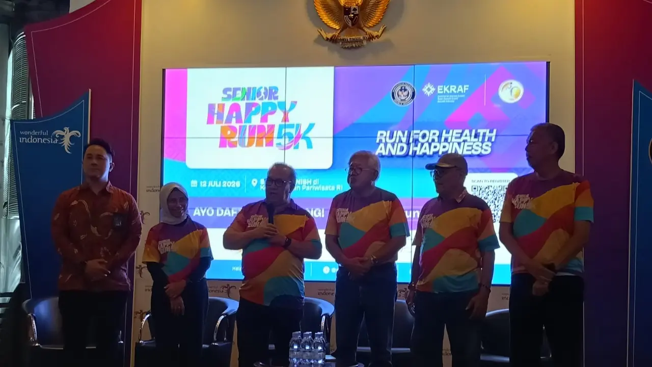Senior Happy Run 5K, Saat Lansia Diajak Olahraga Sambil Gairahkan Pariwisata Indonesia