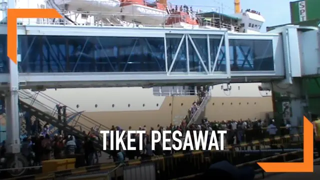 VIDEO: Tiket Pesawat Mahal, Kapal Laut jadi Pilihan Pemudik