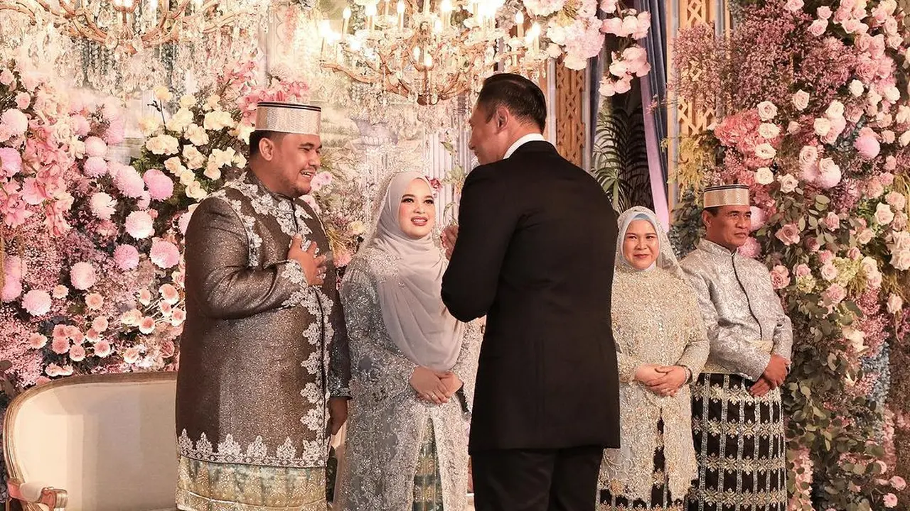 Potret Resepsi Pernikahan Anak Mentan Andi Amran, Dihadiri oleh Presiden dan Kabinetnya