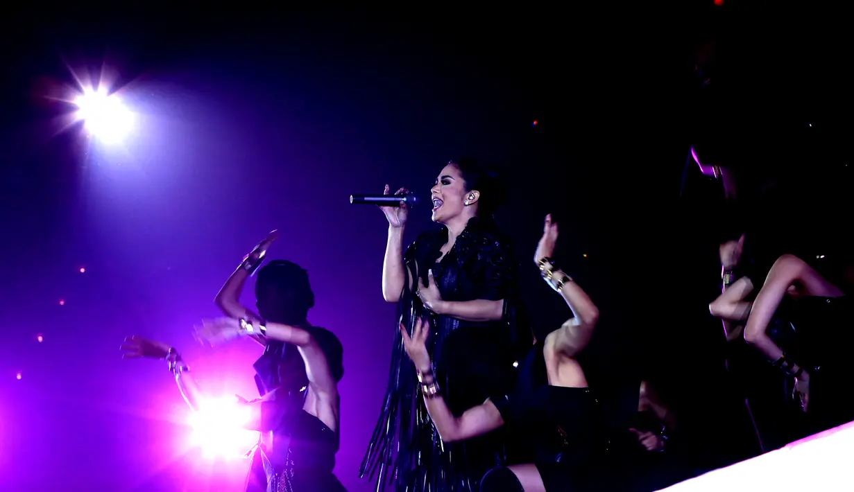 Konser Traya (Fathan Rangkuti/bintang.com)