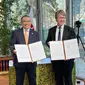 KBRI Bratislava menandatangani MoU bidang meteorologi BMKG dan SHMU (Dok. KBRI Bratislava / Liputan6.com)