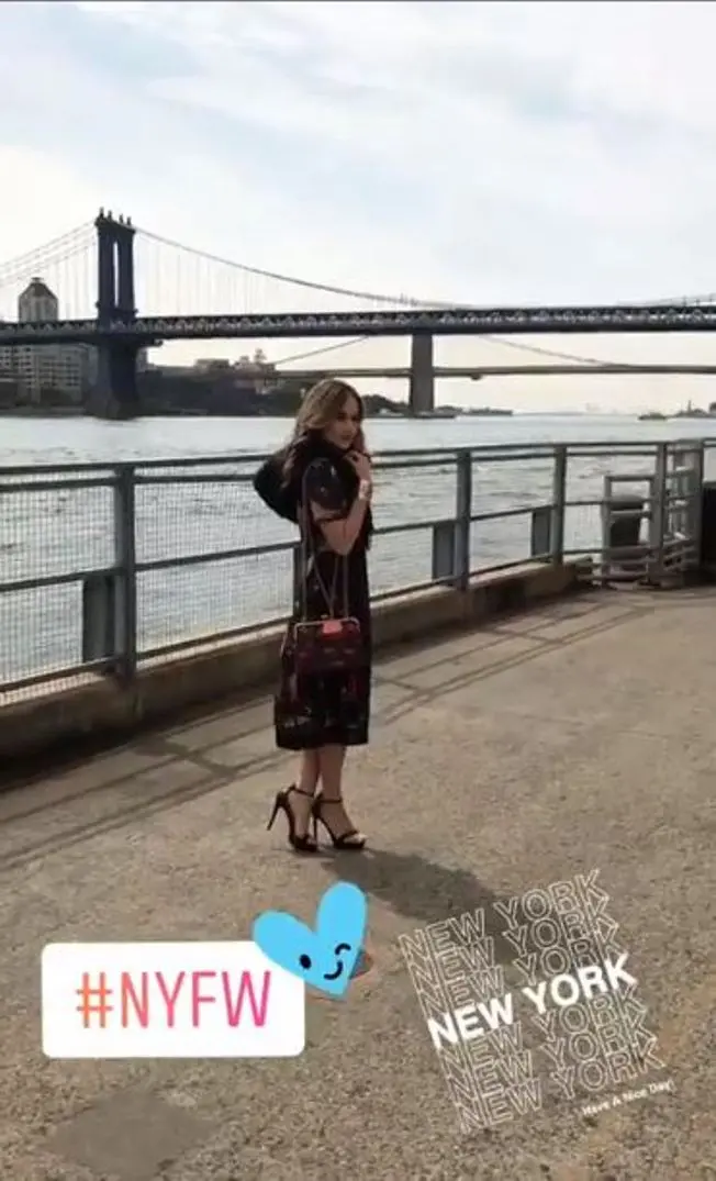Cinta Laura lakukan pemotretan di New York (Foto: Instagram)