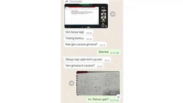 6 Chat Teman Tanya Tugas Ini Endingnya Bikin Elus Dada