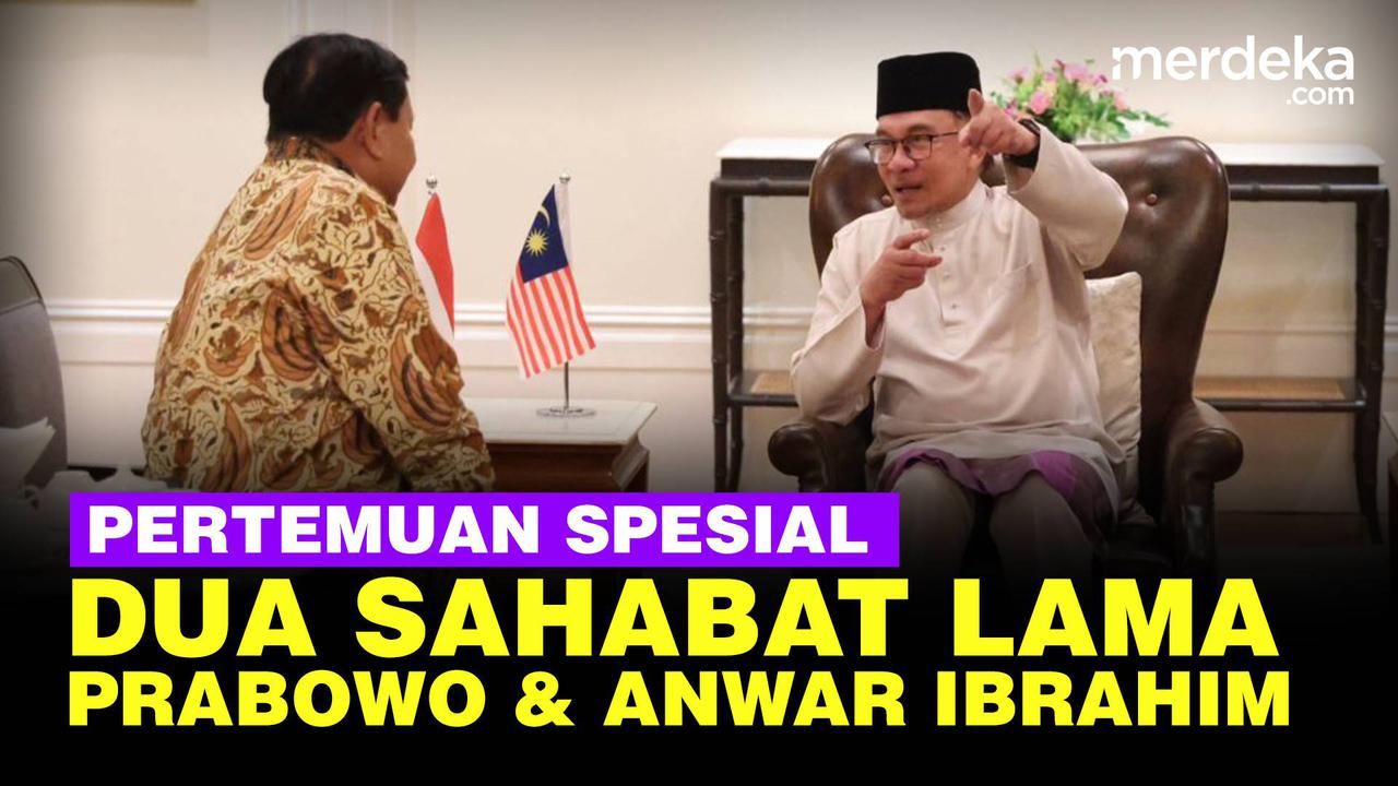 VIDEO: Obrolan Penting Dua Sahabat Menhan Prabowo dengan PM Malaysia Anwar Ibrahim