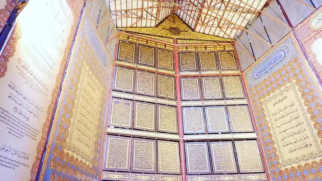 Potret Museum Al-quran Al-Akbar di Palembang