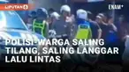 Momen tidak biasa saat penilangan pengendara viral di media sosial. Insiden melibatkan polisi dan pemotor, diduga terjadi di Sumatera Utara. Narasi yang beredar menyebut awalnya polisi menilang pemotor yang tidak memakai spion dan pajak mati. Namun k...