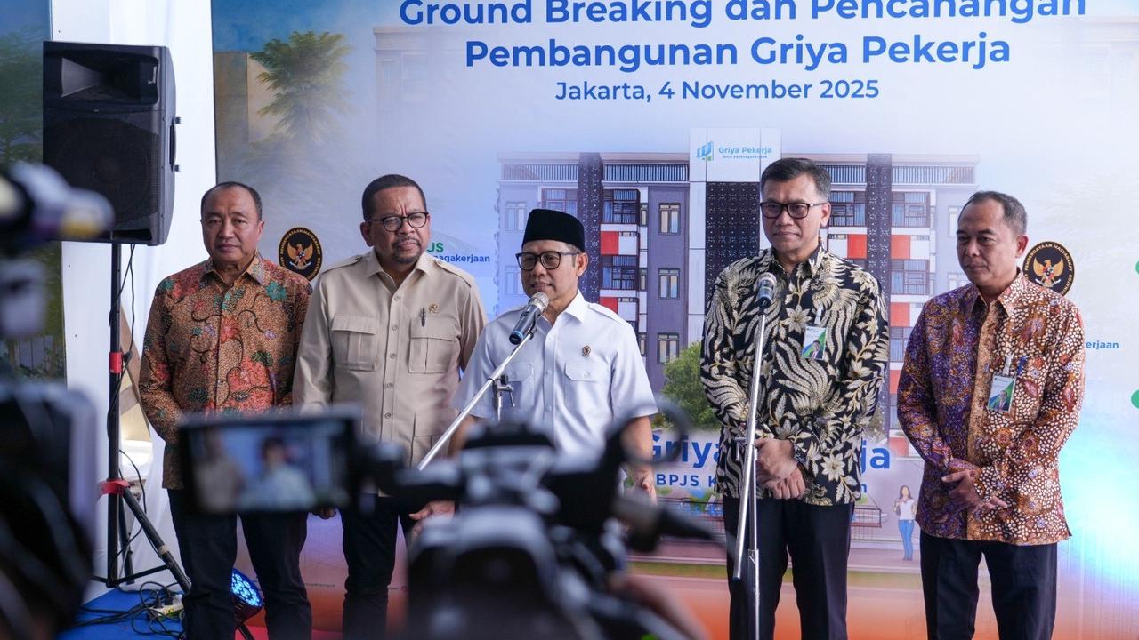 Groundbreaking pembangunan Griya Pekerja di Pasar Minggu