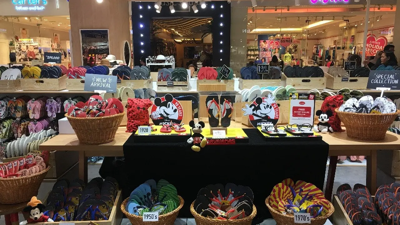 90th Anniversary Mickey Mouse, Havaianas Rilis Koleksi Spesial Terbatas