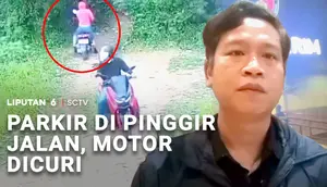 Parkir di Pinggir Jalan, Motor Dicuri