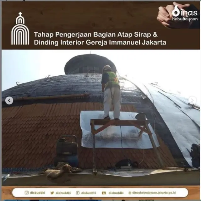 Anies Baswedan Bagikan Informasi Terbaru Revitalisasi Gereja Immanuel Jakarta
