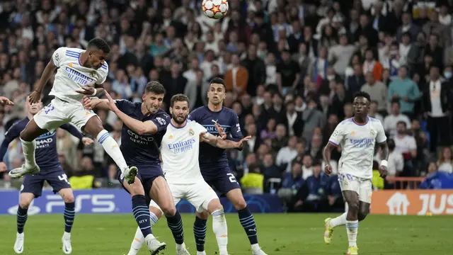Real Madrid Vs Man City, Liga Champions