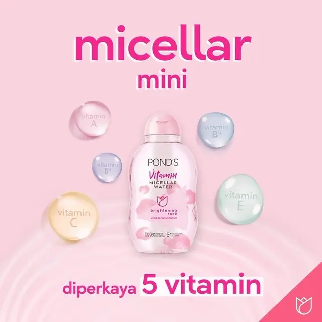 Micellar Water Pertama dengan Kandungan Rose, Bersihkan Wajah Plus Bikin Glowing!