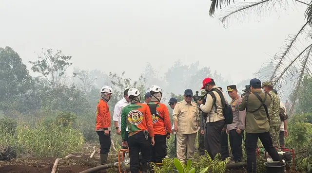 Prabowo Yakin Kebakaran Hutan Kalimantan Terkendali: Dulu Lebih Parah