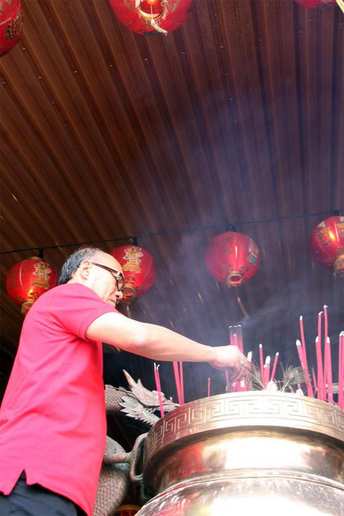 Perayaan Imlek di Eng An Kiong, Malang 