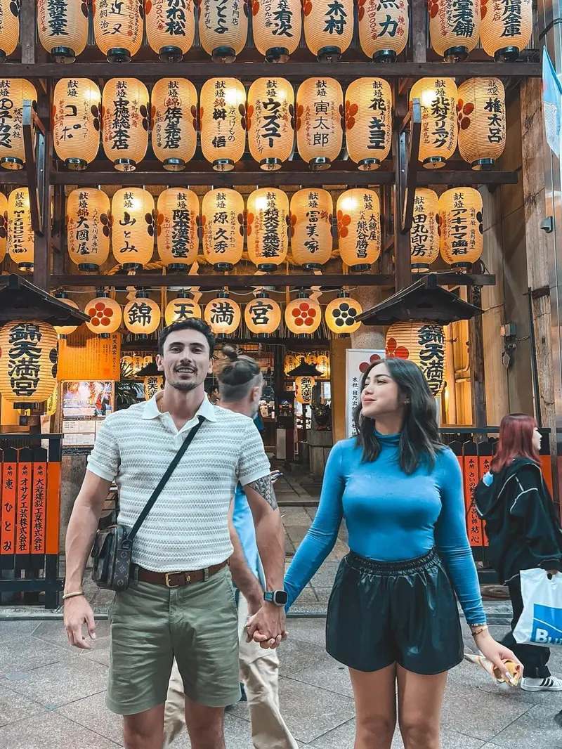 Jessica Iskandar di Jepang (Instagram/inijedar)